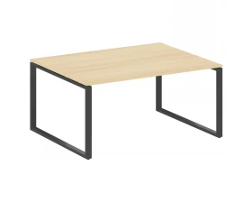 Переговорный стол (1 столешница) на О-образном м/к 160x123,5x75 Metal System images