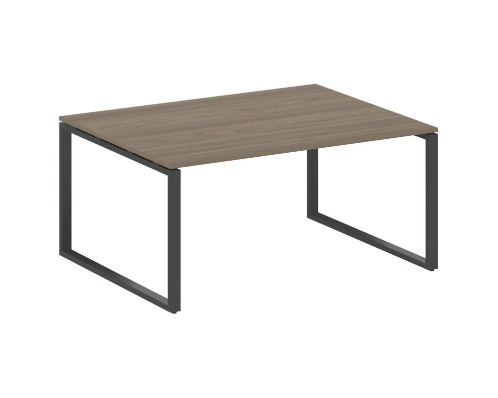 Переговорный стол (1 столешница) на О-образном м/к 160x123,5x75 Metal System
