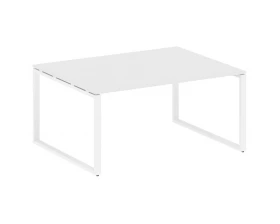 Переговорный стол (1 столешница) на О-образном м/к 160x123,5x75 Metal System images