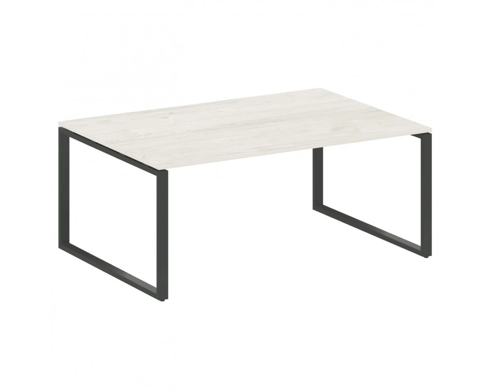 Переговорный стол (1 столешница) на О-образном м/к 180x123,5x75 Metal System