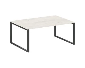 Переговорный стол (1 столешница) на О-образном м/к 180x123,5x75 Metal System images