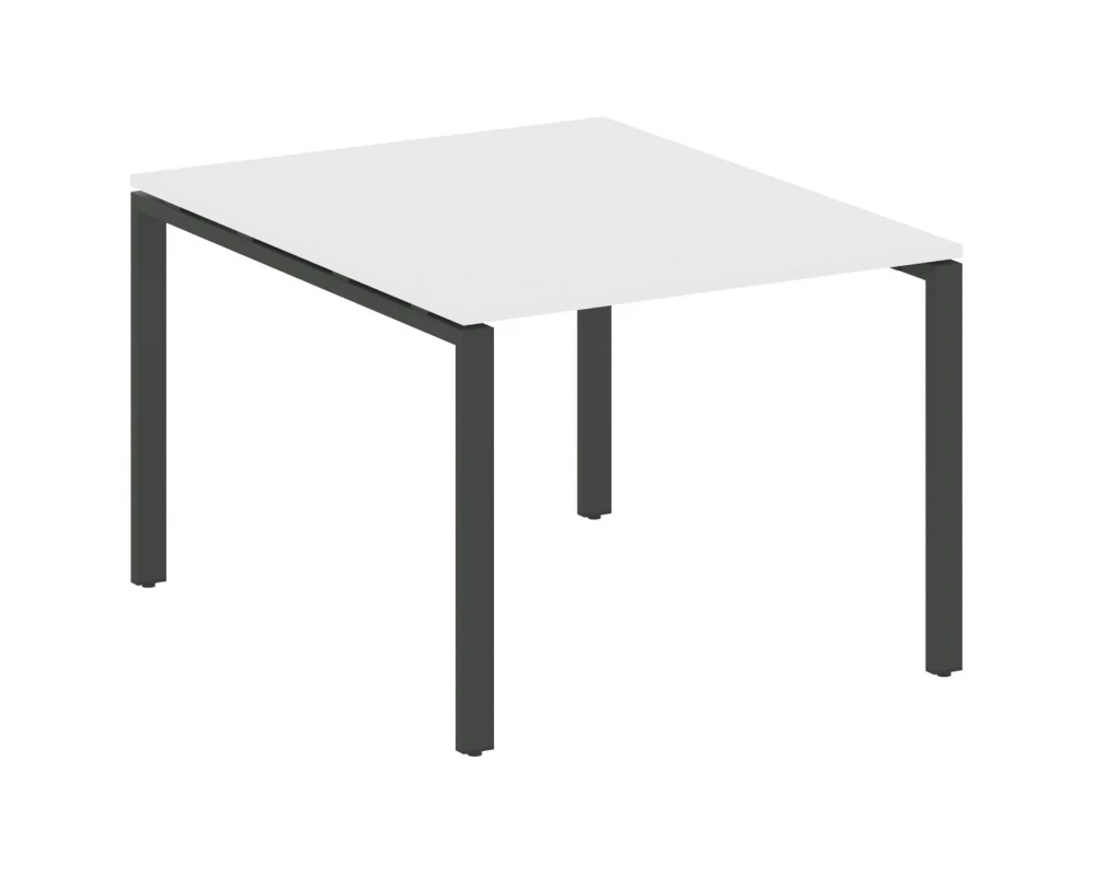 Переговорный стол (1 столешница) на П-образном м/к 100x123,5x75 Metal System