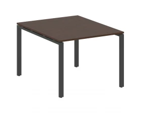 Переговорный стол (1 столешница) на П-образном м/к 100x123,5x75 Metal System images