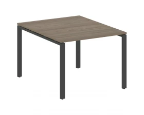 Переговорный стол (1 столешница) на П-образном м/к 100x123,5x75 Metal System images