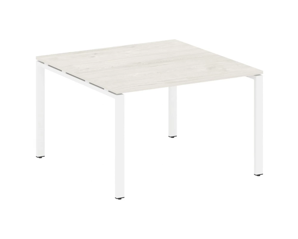 Переговорный стол (1 столешница) на П-образном м/к 120x123,5x75 Metal System