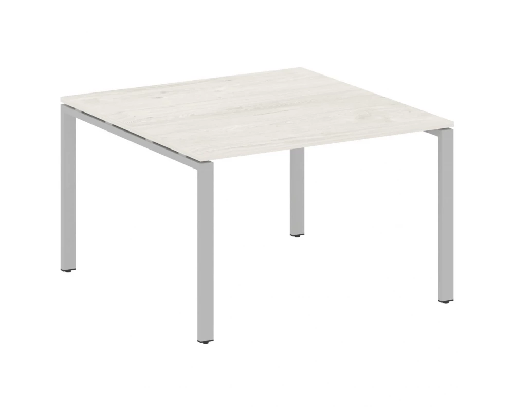 Переговорный стол (1 столешница) на П-образном м/к 120x123,5x75 Metal System