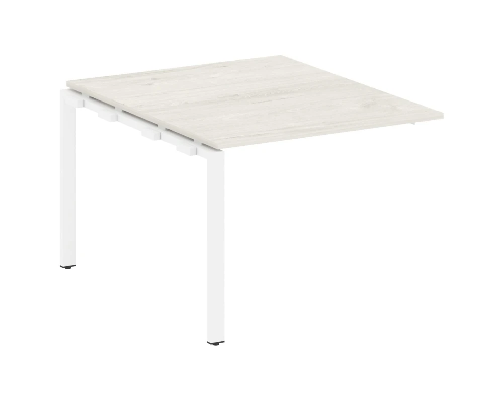 Проходной наборный элемент переговорного стола на П-образном м/к 100x123,5x75 Метал Систем / Metal System