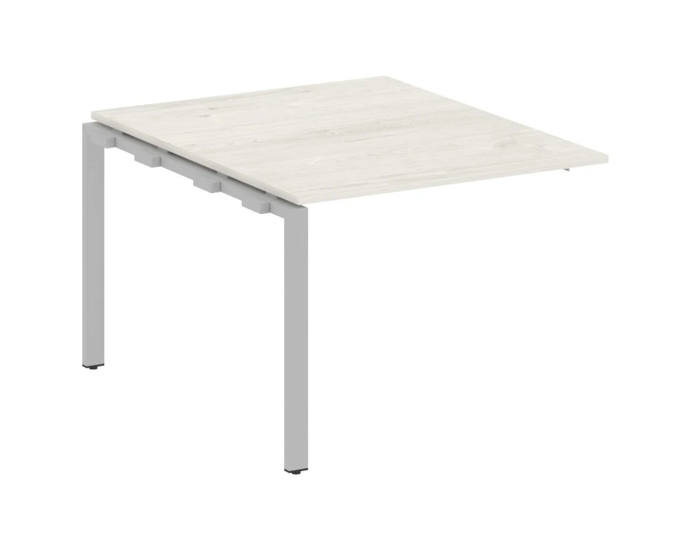 Проходной наборный элемент переговорного стола на П-образном м/к 100x123,5x75 Метал Систем / Metal System