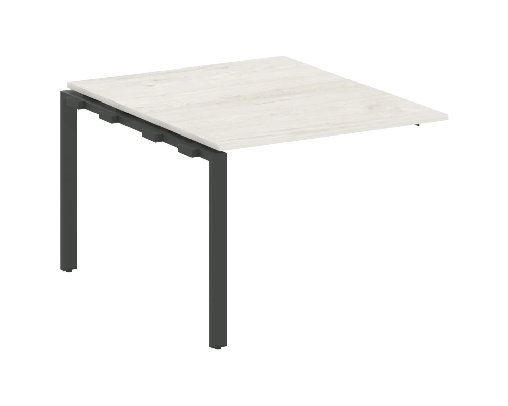 Проходной наборный элемент переговорного стола на П-образном м/к 100x123,5x75 Метал Систем / Metal System