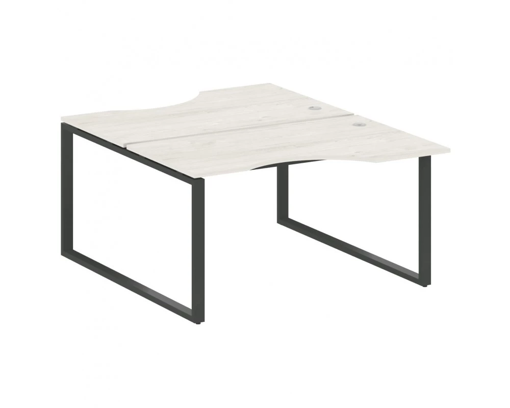 Рабочая станция криволинейная на О-образном м/к 140x183,5x75 Metal System