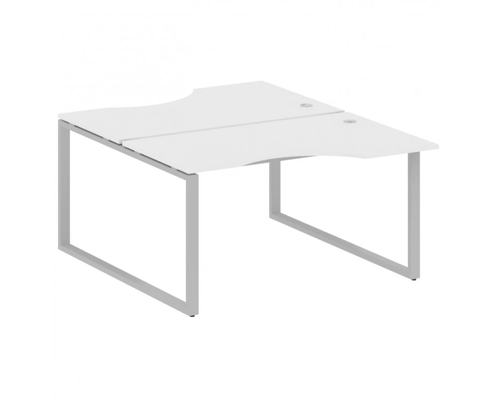Рабочая станция криволинейная на О-образном м/к 140x183,5x75 Metal System