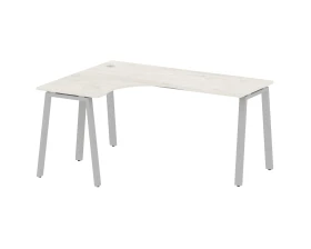 Стол криволинейный левый на А-образном м/к 160x120x75 Метал Систем / Metal System images