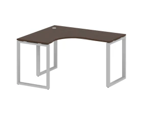 Стол криволинейный левый на О-образном м/к 140x120x75 Метал Систем / Metal System images