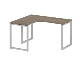 Стол криволинейный левый на О-образном м/к 140x120x75 Метал Систем / Metal System images