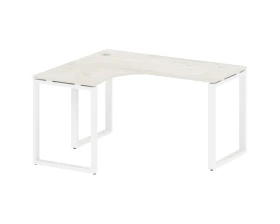 Стол криволинейный левый на О-образном м/к 140x120x75 Метал Систем / Metal System images