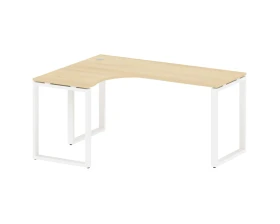 Стол криволинейный левый на О-образном м/к 160x120x75 Метал Систем / Metal System images