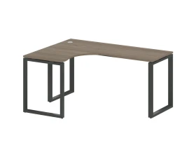 Стол криволинейный левый на О-образном м/к 160x120x75 Метал Систем / Metal System images