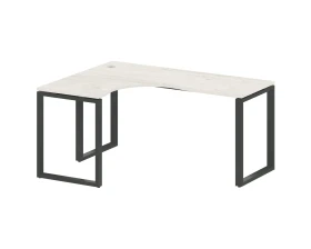 Стол криволинейный левый на О-образном м/к 160x120x75 Метал Систем / Metal System images