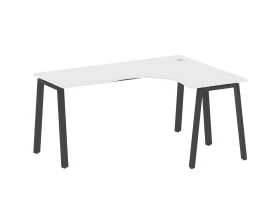 Стол криволинейный правый на А-образном м/к 160x120x75 Метал Систем / Metal System images