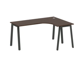 Стол криволинейный правый на А-образном м/к 160x120x75 Метал Систем / Metal System images