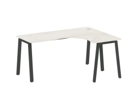 Стол криволинейный правый на А-образном м/к 160x120x75 Метал Систем / Metal System images