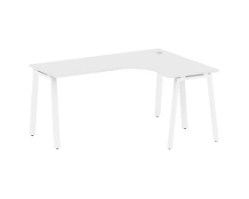 Стол криволинейный правый на А-образном м/к 160x120x75 Метал Систем / Metal System images