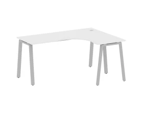 Стол криволинейный правый на А-образном м/к 160x120x75 Метал Систем / Metal System images