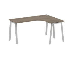 Стол криволинейный правый на А-образном м/к 160x120x75 Метал Систем / Metal System images