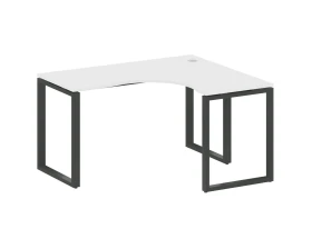 Стол офисный угловой правый на О-образном м/к 140x120x75 Метал Систем / Metal System images