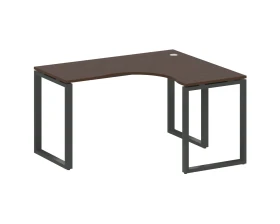 Стол офисный угловой правый на О-образном м/к 140x120x75 Метал Систем / Metal System images