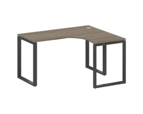 Стол офисный угловой правый на О-образном м/к 140x120x75 Метал Систем / Metal System images