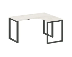 Стол офисный угловой правый на О-образном м/к 140x120x75 Метал Систем / Metal System images