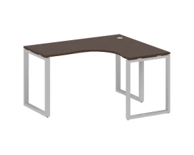 Стол офисный угловой правый на О-образном м/к 140x120x75 Метал Систем / Metal System images