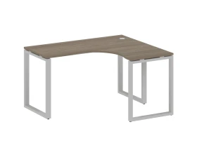 Стол офисный угловой правый на О-образном м/к 140x120x75 Метал Систем / Metal System images