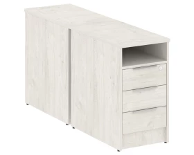 Тумба приставная двойная (может являться опорным элементом) 41,2x147,5x75 Metal System images