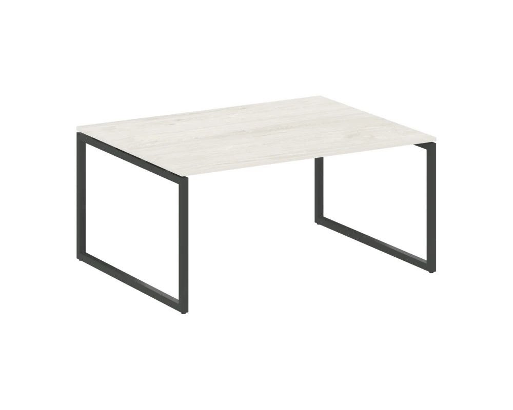 Перег. стол (1 столешница) на О-образном м/к 1600x1235x750 Metal System Quattro 4x4