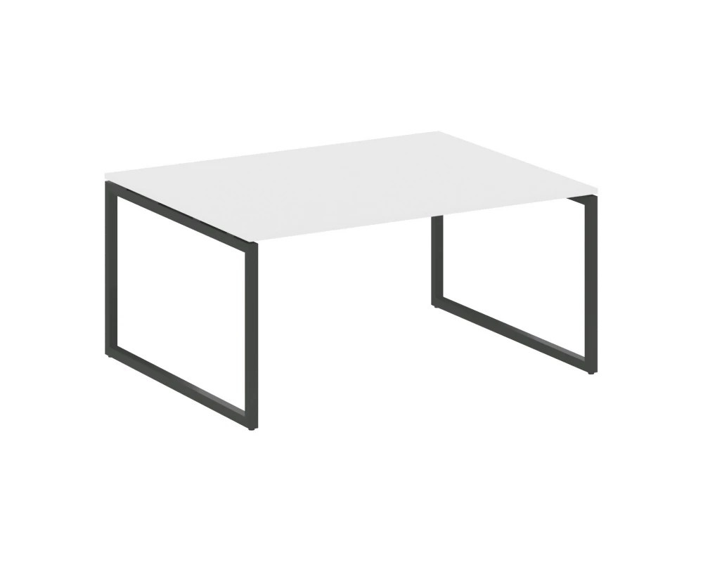 Перег. стол (1 столешница) на О-образном м/к 1600x1235x750 Metal System Quattro 4x4