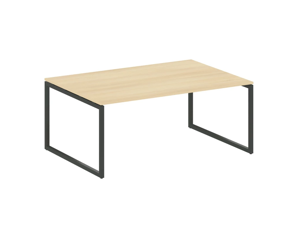 Перег. стол (1 столешница) на О-образном м/к 1800x1235x750 Metal System Quattro 4x4