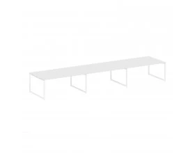 Перег. стол (3 столешницы) на О-оразном м/к 5400x1235x750 Metal System Quattro 4x4 images