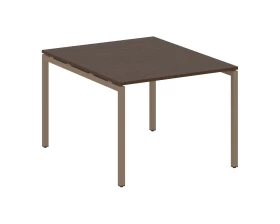 Переговорный стол (1 столешница) на П-образном м/к 1000x1235x750 Metal System Quattro 4x4 images