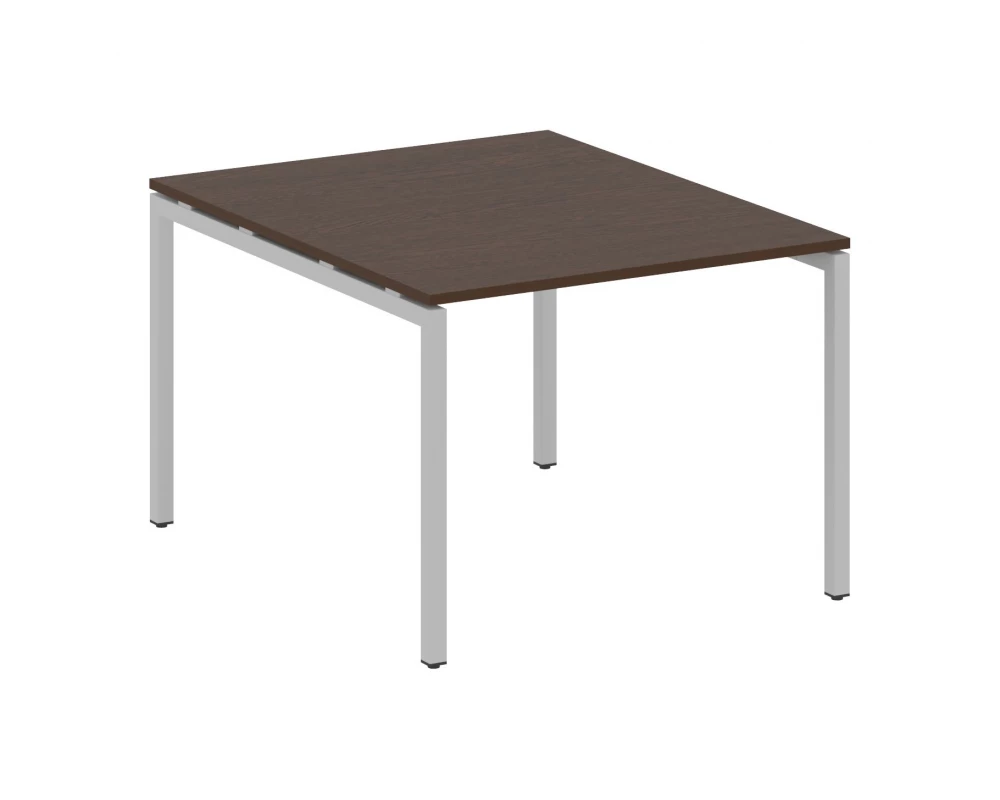Переговорный стол (1 столешница) на П-образном м/к 1000x1235x750 Metal System Quattro 4x4