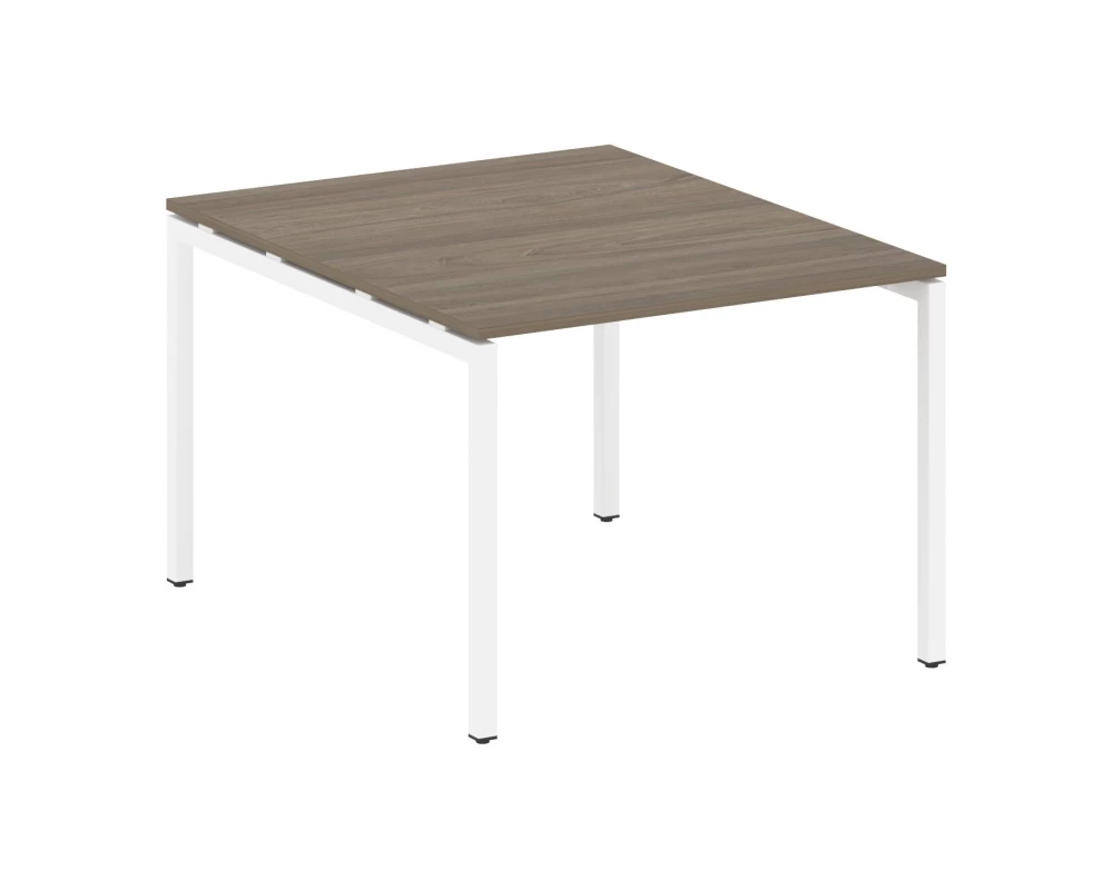 Переговорный стол (1 столешница) на П-образном м/к 1000x1235x750 Metal System Quattro 4x4