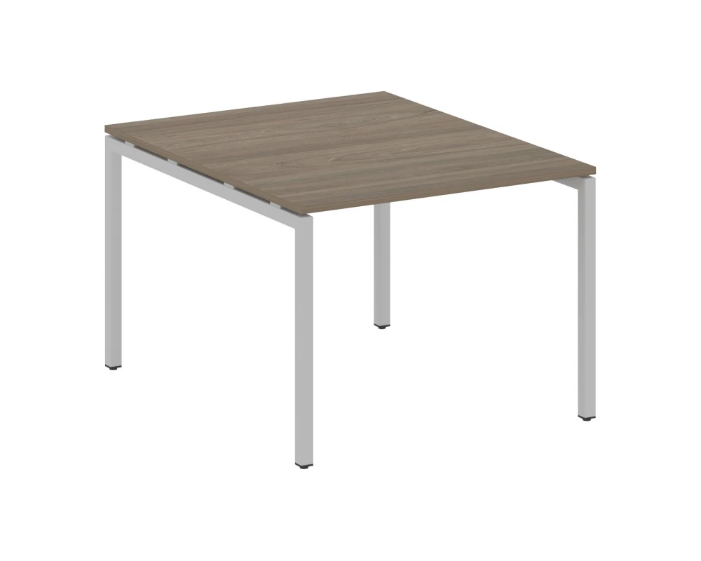 Переговорный стол (1 столешница) на П-образном м/к 1000x1235x750 Metal System Quattro 4x4