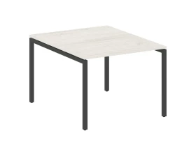 Переговорный стол (1 столешница) на П-образном м/к 1000x1235x750 Metal System Quattro 4x4 images