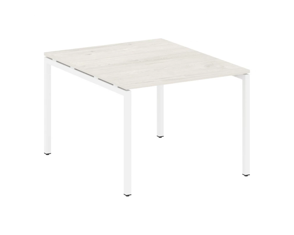 Переговорный стол (1 столешница) на П-образном м/к 1000x1235x750 Metal System Quattro 4x4