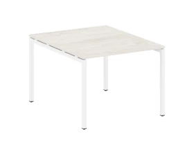 Переговорный стол (1 столешница) на П-образном м/к 1000x1235x750 Metal System Quattro 4x4 images