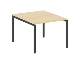 Переговорный стол (1 столешница) на П-образном м/к 1000x1235x750 Metal System Quattro 4x4 images