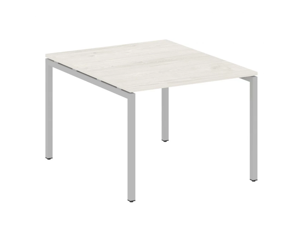 Переговорный стол (1 столешница) на П-образном м/к 1000x1235x750 Metal System Quattro 4x4