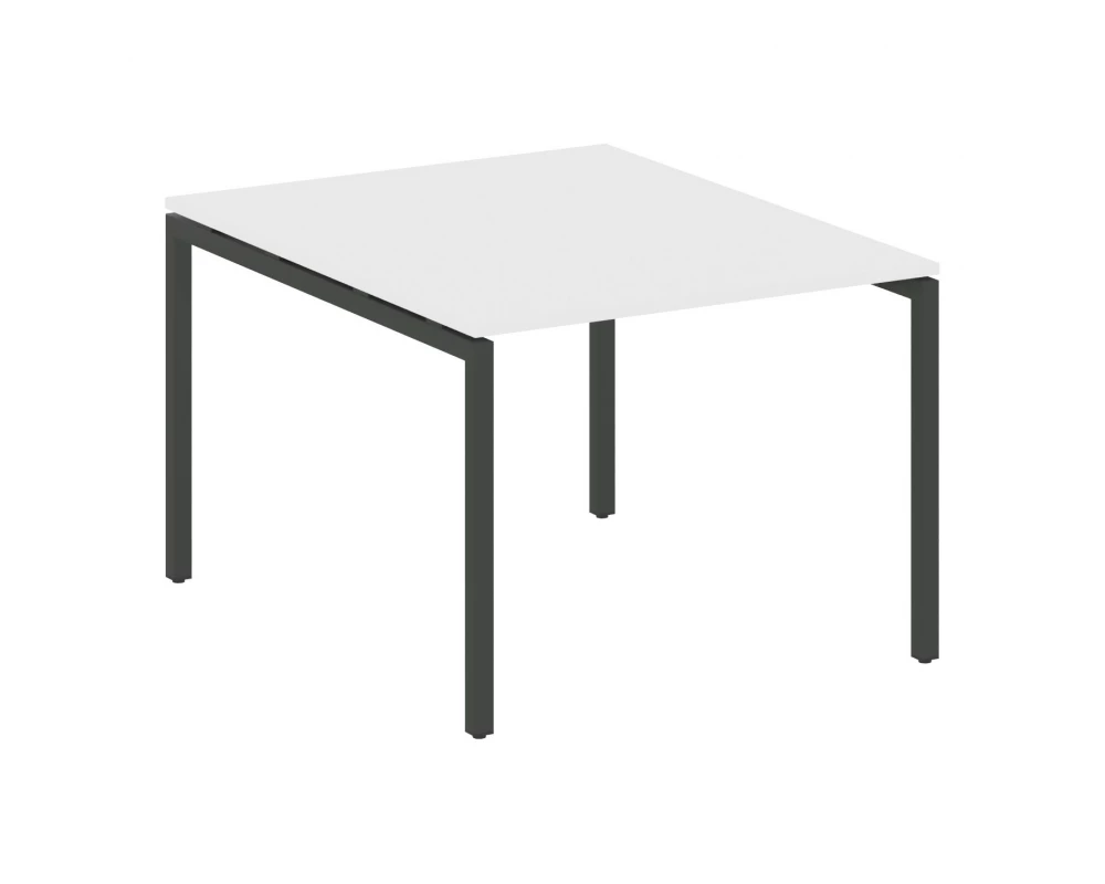 Переговорный стол (1 столешница) на П-образном м/к 1000x1235x750 Metal System Quattro 4x4