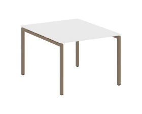 Переговорный стол (1 столешница) на П-образном м/к 1000x1235x750 Metal System Quattro 4x4 images